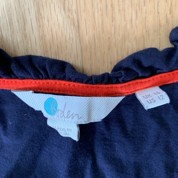 Boden lightweight cotton sleeveless blouse women’s size 12 (UK 16) - Picture 4 of 6